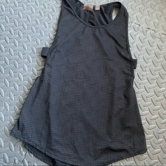 Zella Tops - Zella black mesh workout tank XXS